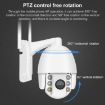 QX2 4G US 1080P HD 360 Panoramic Camera, IP66 Waterproof, AU Plug - 8