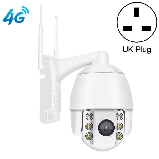 QX2 4G EU 1080P HD 360 Panoramic Smart Camera IP66 Waterproof UK Plug - 1