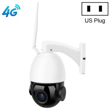 QX5 4G Dome Smart Camera, 1080P HD, 20X Zoom, Night Vision, Motion Detection - 1