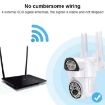 QX37 1080P WiFi Outdoor Dome Camera with Night Vision & Motion Detection - 5