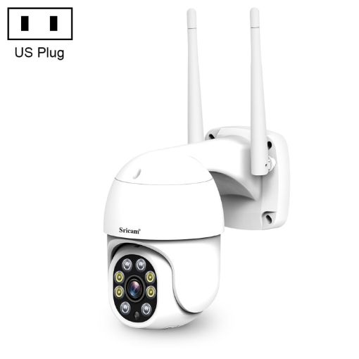 Sricam SP028 1080P HD Outdoor PTZ Camera with Two-Way Audio & Night Vision - 1