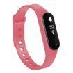 CHIGU C6 Pink Smart Bracelet: OLED Display, Heart Rate, Pedometer, iOS/Android - 2