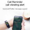 Purple Smart Bracelet - 0.96" IPS Screen, IP67, Heart Rate & Sleep Monitor - 8
