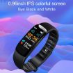 Smart Bracelet: 0.96" IPS Screen, IP67, Heart Rate & Sleep Monitor, Red - 2