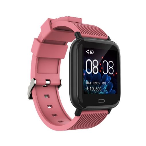 G20 Smart Bracelet 1.3" TFT Screen, IP67 Waterproof, Pink - Heart Rate, BP, Sleep Monitoring - 1
