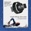DTNO.1 G12 Smart Bracelet: 1.3" OLED, IP67, Heart Rate, Silver Band - 5