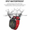 DK03 Smart Bracelet - 1.0" TFT Screen, IP67, Heart Rate & Sleep Monitor, Red - 7