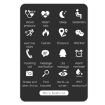 KY108 Smart Bracelet, 1.3" 240x240, IP67, Call/Heart/Sleep/BP/O2 Monitor, Red - 3