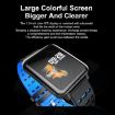 T2 Smart Bracelet: 1.3" TFT Screen, IP67, Heart Rate & Sleep Monitor, Blue - 2
