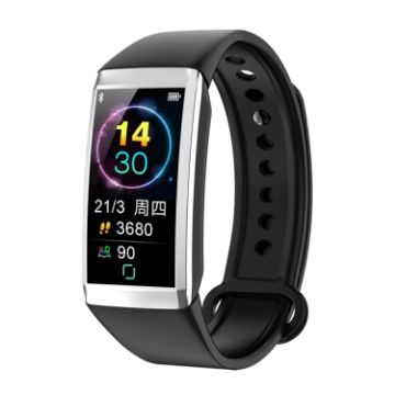 TD19 Smart Bracelet: 1.14" IPS, IP67, Heart Rate & Sleep Monitor, Black - 1