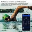 Pink CS201 Fashion Sports Smart Watch - IP68 Waterproof, Heart Rate, Blood Oxygen & Sleep Monitoring - 6