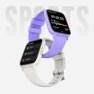 DM60 Smart Watch - 1.83" IP68 Waterproof, Temp/Heart/Blood Monitoring (Blue) - 7