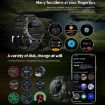 HAMTOD GT45 1.6" Waterproof Smart Watch, Bluetooth Call, Heart Rate, NFC - 7