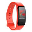 CHIGU C1Plus Fitness Tracker: 0.96" IPS, IP67, Heart Rate, Sleep, Red - 1