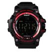 EX16 1.12" FSTN LCD Sport Smart Watch, IP67 Waterproof, Android/iOS, Red - 1