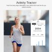 TLW T6 Fitness Tracker: OLED Display, ECG, Heart Rate, Sleep Monitor, Blue - 9