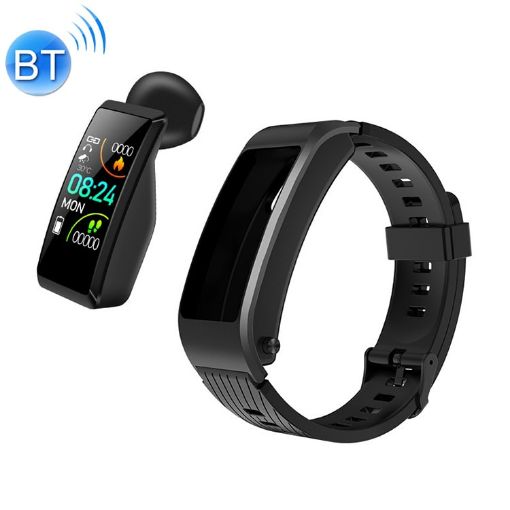S2 Smart Watch 1.08" TFT Screen, IP67 Waterproof, Health Monitoring, Black - 1