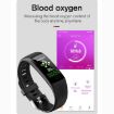 Y10 Smart Bracelet: Call, Heart Rate, BP, Sleep & Oxygen Monitor - Purple - 8
