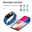 Y10 Smart Bracelet: Call, Heart Rate, BP, Sleep & Oxygen Monitor - Purple - 9