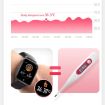 T1 Smart Sports Watch: 1.3" Screen, IP67 Waterproof, Temp & Heart Rate Monitor - 5
