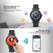 SMA-R2 Smart Watch 1.3" IPS Screen, IP65 Waterproof, Rose Gold Strap - 7