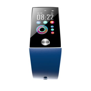 S28 1.14" TFT Smartwatch, IPX67 Waterproof, Heart Rate & Sleep Monitor, Blue - 1