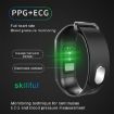 S28 1.14" TFT Smartwatch, IPX67 Waterproof, Heart Rate & Sleep Monitor, Blue - 5