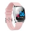 Smart Bracelet: 1.3" TFT Screen, Heart Rate & Sleep Monitor, Pink Band - 2