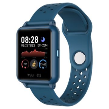 P8 Smart Watch 1.3" IPS Screen, Heart Rate/BP/Sleep/Oxygen Monitor, Blue - 1