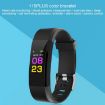 115Plus Smart Bracelet: OLED Screen, Heart Rate & BP Monitor, Blue - 5