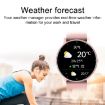 ZL02D 1.28" IP67 Waterproof Smart Watch with Heart Rate Monitor - Black - 8