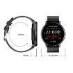 ZL02D 1.28" IP67 Waterproof Steel Band Smart Watch, Heart Rate Monitor Pink - 2