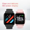 T98 1.4" Smart Watch Pink - IP67 Waterproof, Temp/Heart/BP Monitor - 5