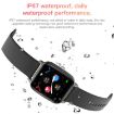 T98 1.4" Smart Watch Pink - IP67 Waterproof, Temp/Heart/BP Monitor - 9