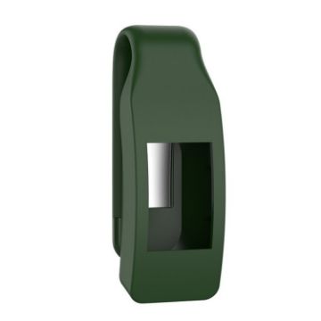 Army Green Silicone Clip Case for Fitbit Inspire/Inspire HR/Ace 2 - 1