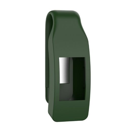 Army Green Silicone Clip Case for Fitbit Inspire/Inspire HR/Ace 2 - 1
