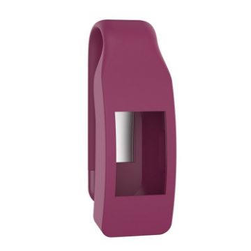 Wine Red Silicone Clip Case for Fitbit Inspire/Inspire HR/Ace 2 - 1