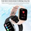 G12 Smart Watch 1.7" IPS Screen, Bluetooth Calling, Temp Monitor (Black) - 6
