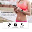 Y68 1.44" Smart Watch - Heart Rate, BP & Oxygen Monitor (Black) - 6