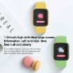 Y68M 1.44" Smart Watch - Heart Rate, BP, Blood Oxygen Monitor (Pink) - 4