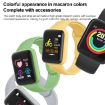 Y68M 1.44" Smart Watch - Heart Rate, BP, Blood Oxygen Monitor (Pink) - 5