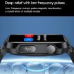 TK11P Smart Watch: 1.83" IPS, IP68, Leather Band, Stress/ECG Monitor (Black) - 5