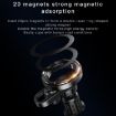 Yesido C157 Magnetic Car Air Vent Phone Holder - Black - 2