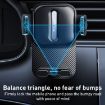 Yesido C167 Rotatable Car Air Outlet Phone Holder - Black - 2