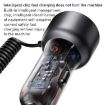 Yesido Y58 60W PD QC3.0 Dual Port Car Charger with USB-C & 8 Pin Cable - 6