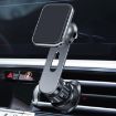 F23 Black Magnetic Car Vent Phone Mount Bracket for Navigation - 1