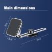 Magnetic Car Floating Screen Phone Holder F52 - Silver Navigation Mount - 2
