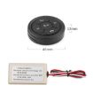 DQX-999A Steering Wheel Button Controller for Car DVD Screen (Black) - 2