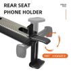 G202 Car Phone Bracket Hook - 360 Rotating Telescopic (Black) - 5