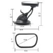 Child Safety Seat Mirror with Suction Cup - Rear View for Cars - 3